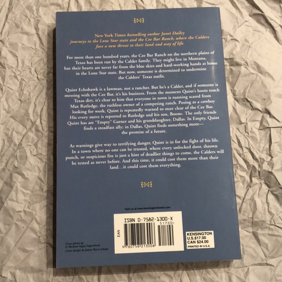 ⭐️5 for $15⭐️ Lone Calder Star by Janet Dailey | Book - Picture 2 of 2